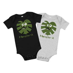 Monster-A Baby short sleeve one piece
