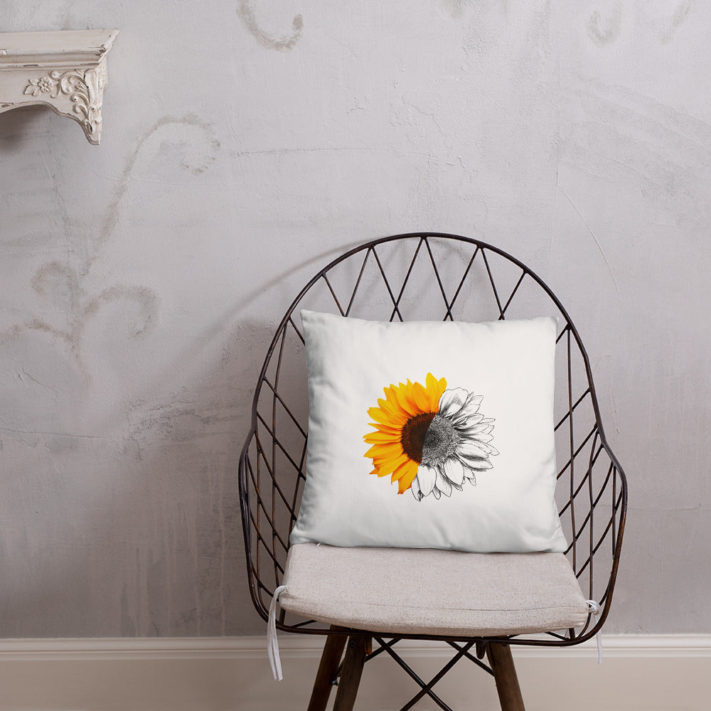 Sunflower Basic Pillow