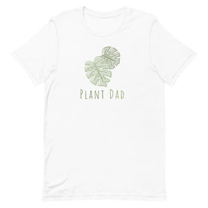 Monstera Deliciosa Leaves Plant Dad T-shirt
